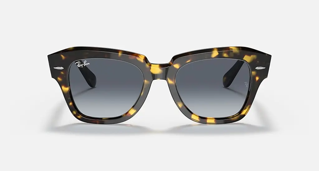 

Солнцезащитные очки Ray-Ban STATE STREET FLECK, синий/серый градиент