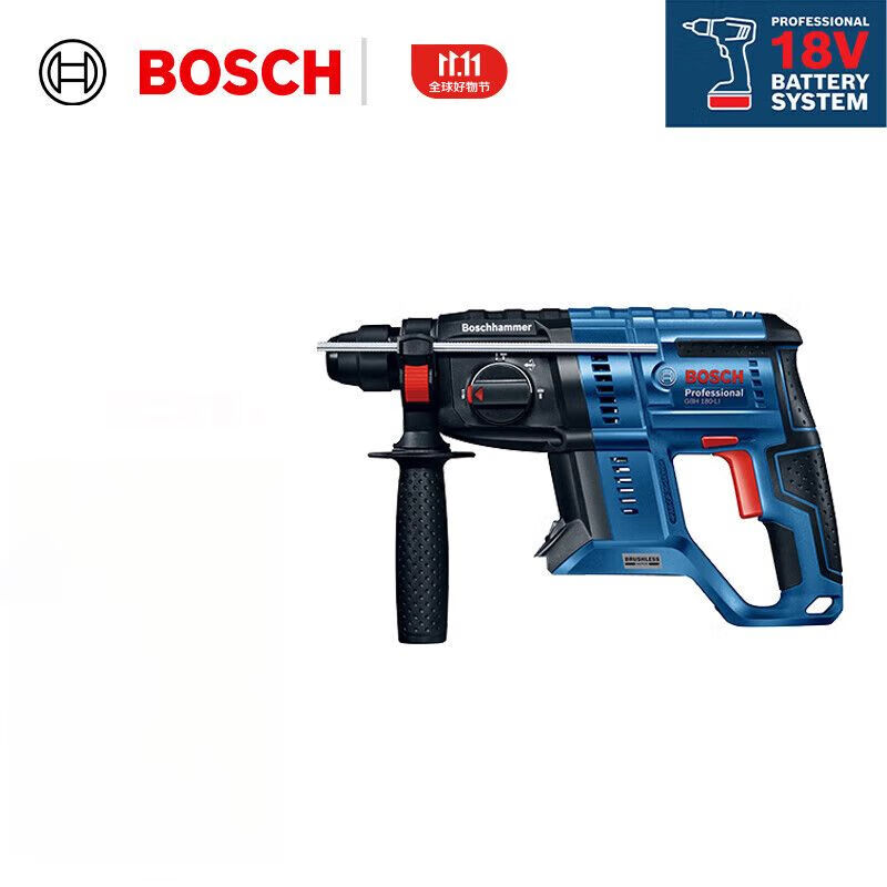 Перфоратор бесщеточный Bosch GBH 180-LI с ручкой