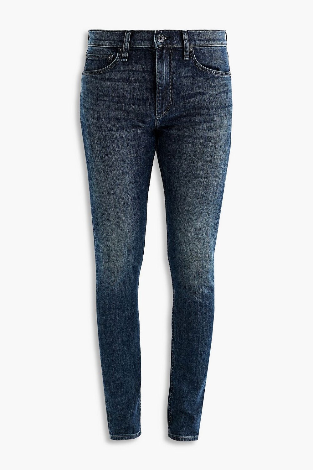 

Джинсы скинни из денима RAG & BONE, синий