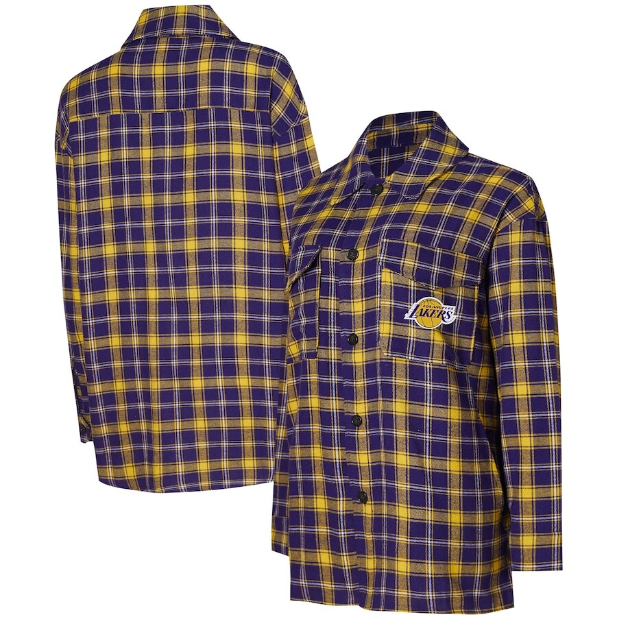 

Ночная рубашка College Concepts Los Angeles Lakers, фиолетовый