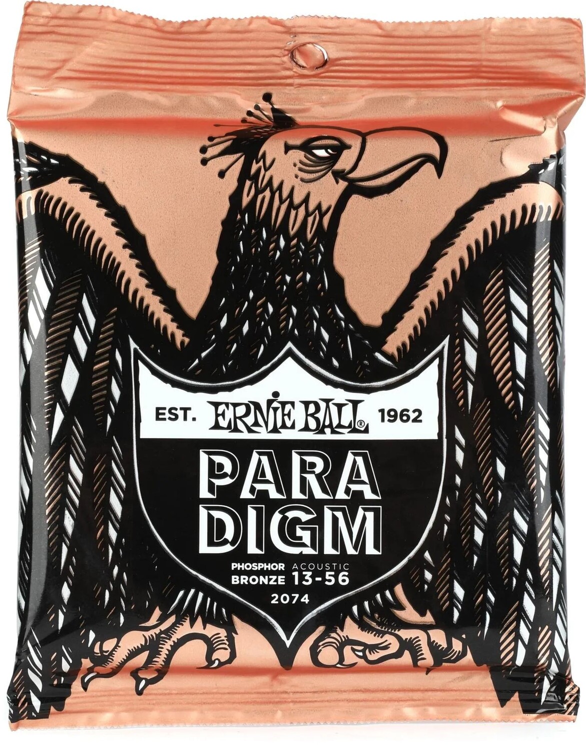 

Струны для акустической гитары Ernie Ball 2074 Paradigm из фосфористой бронзы — .013-.056 средние