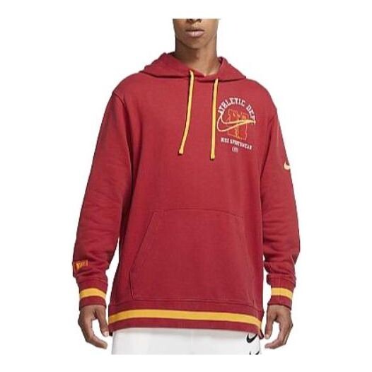 

Толстовка Nike Sportswear Club Fleece Pullover Hoodie 'Gym Red', красный