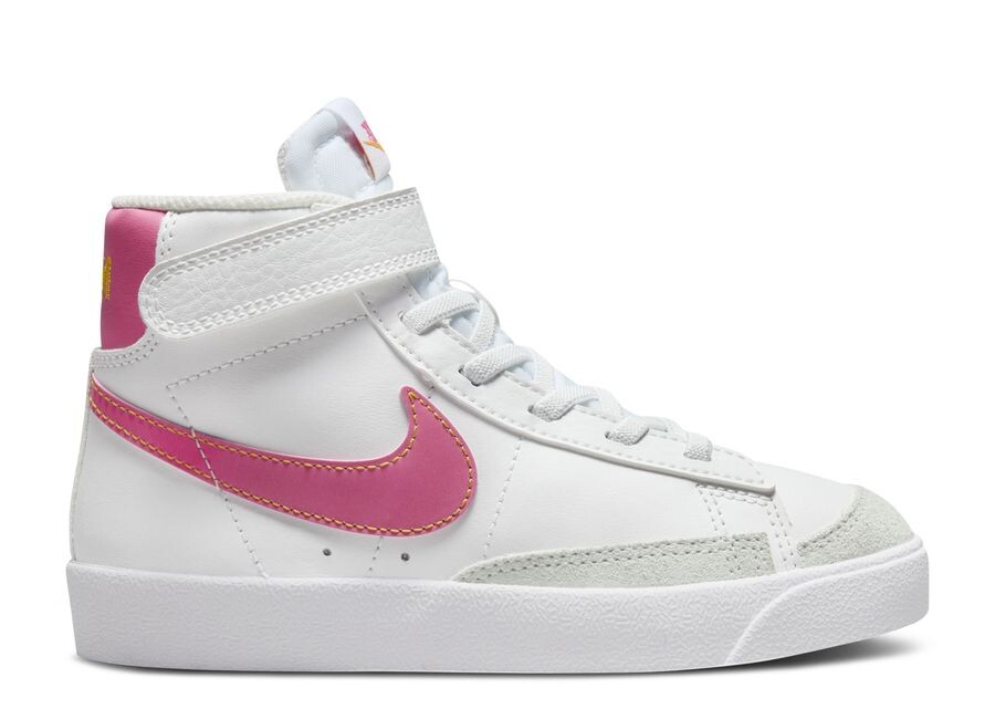 

Кроссовки Nike Blazer Mid '77 Ps 'Summit White Pinksicle', белый