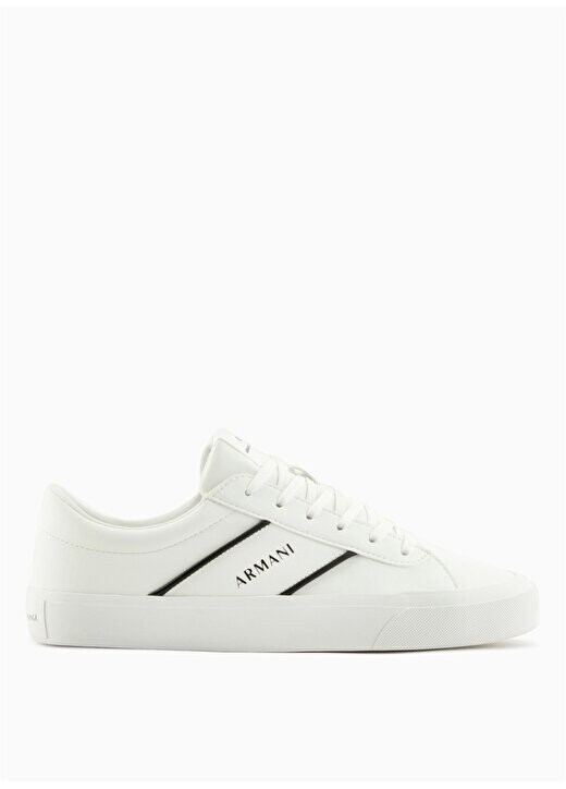 

Бело-черные мужские кроссовки XUX165 Armani Exchange, белый черный