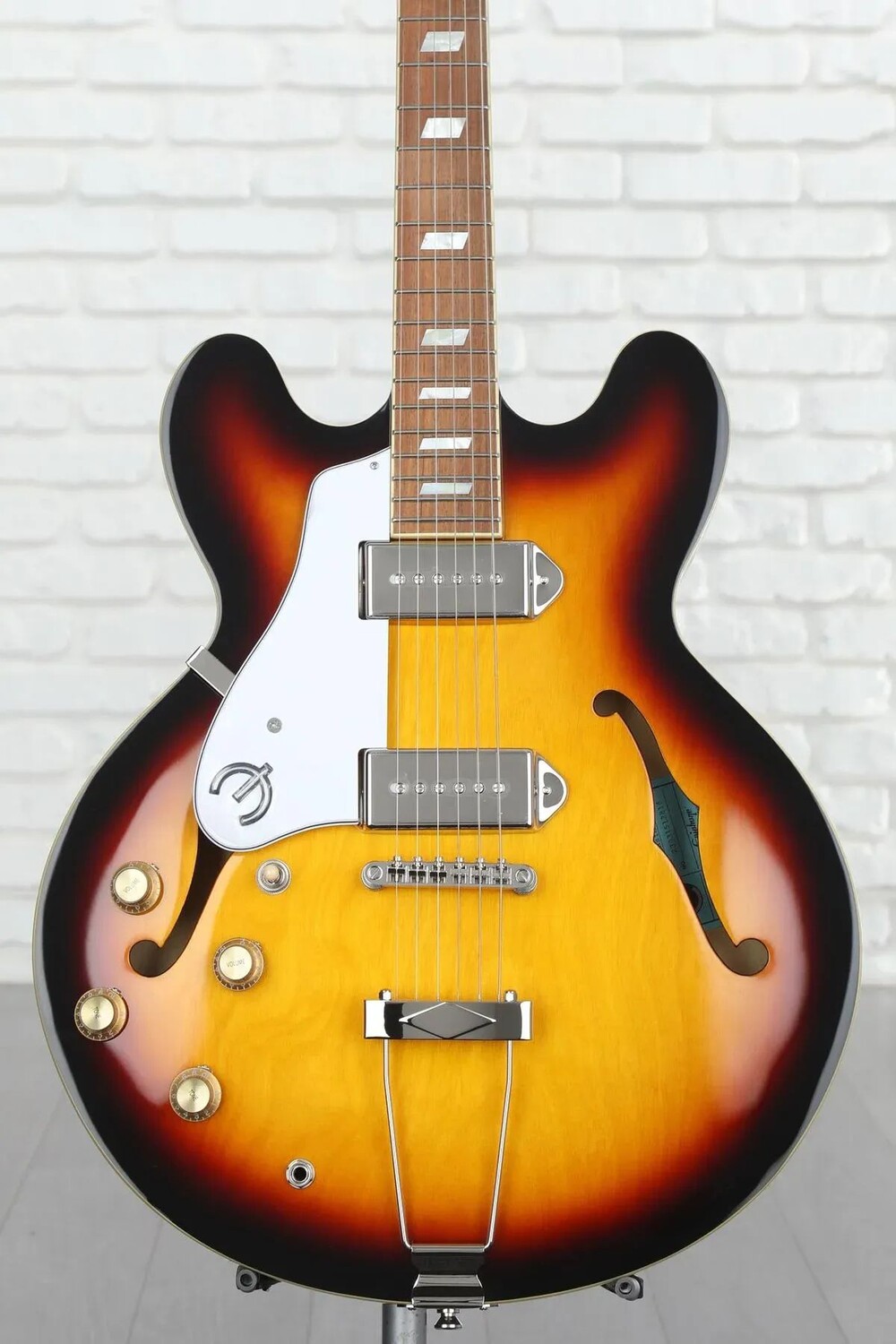 

Электрогитара Epiphone Casino Hollowbody для левой руки — Vintage Sunburst