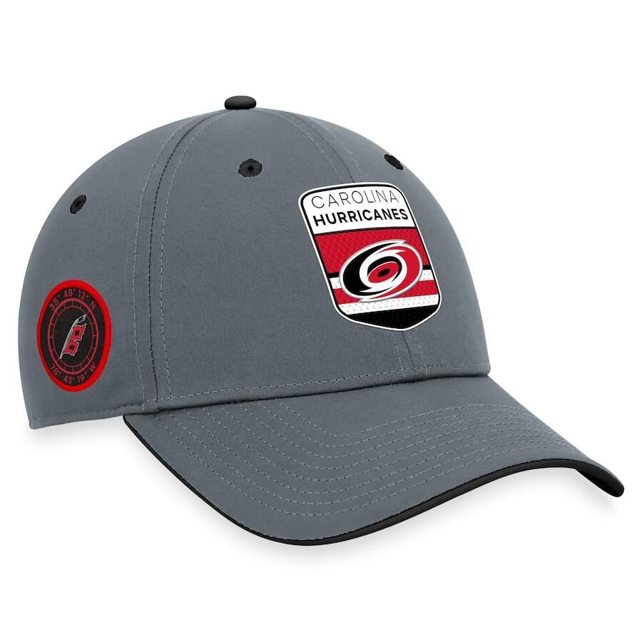 

Бейсболка Fanatics Branded Carolina Hurricanes, серый