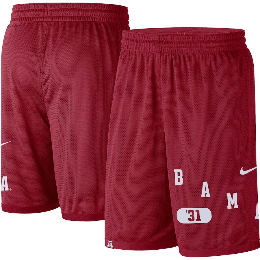 

Шорты Nike Alabama Crimson Tide, малиновый