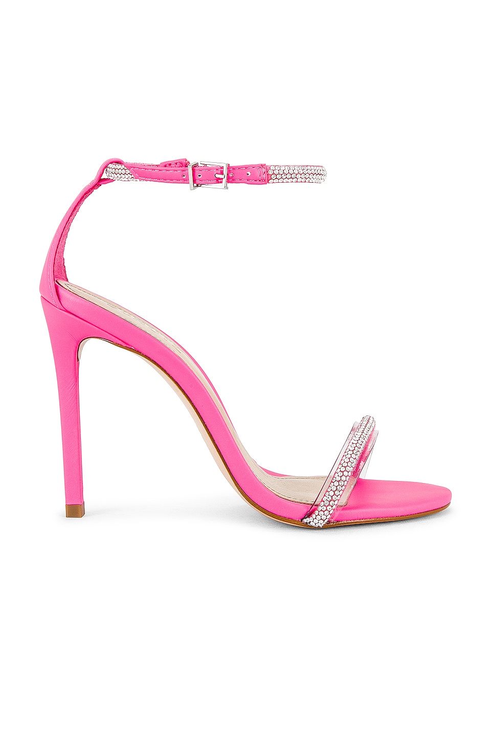 

Сандалии Schutz Fabienne, цвет Acid Pink & Transparente