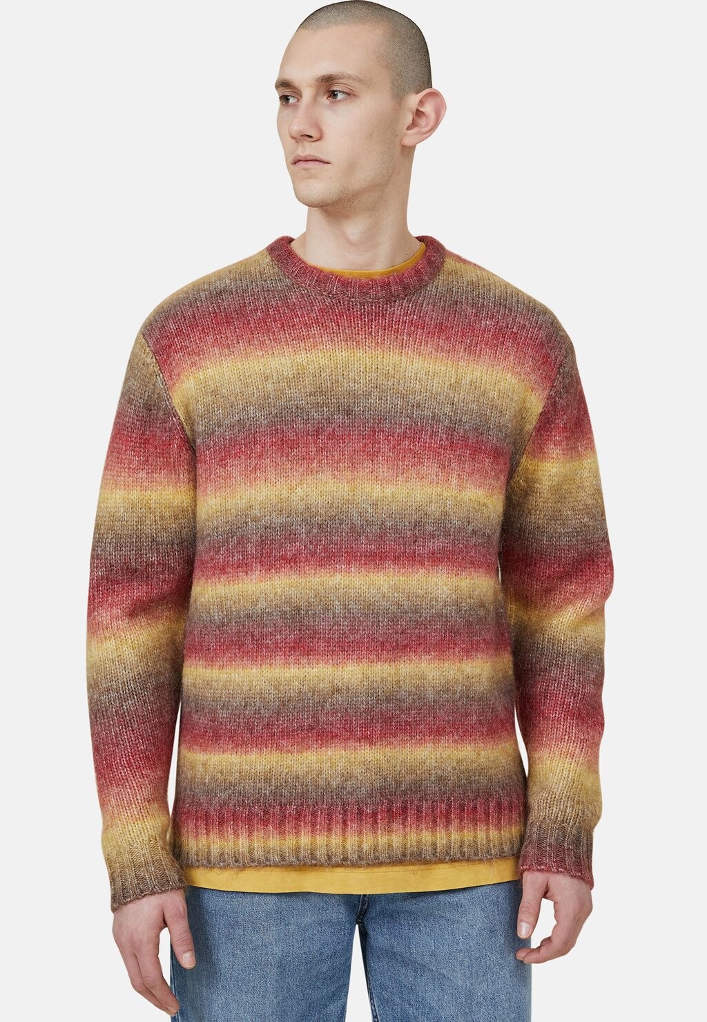 

Свитер VINTAGE STRIPE Cotton On, красная полоска омбре, Красный