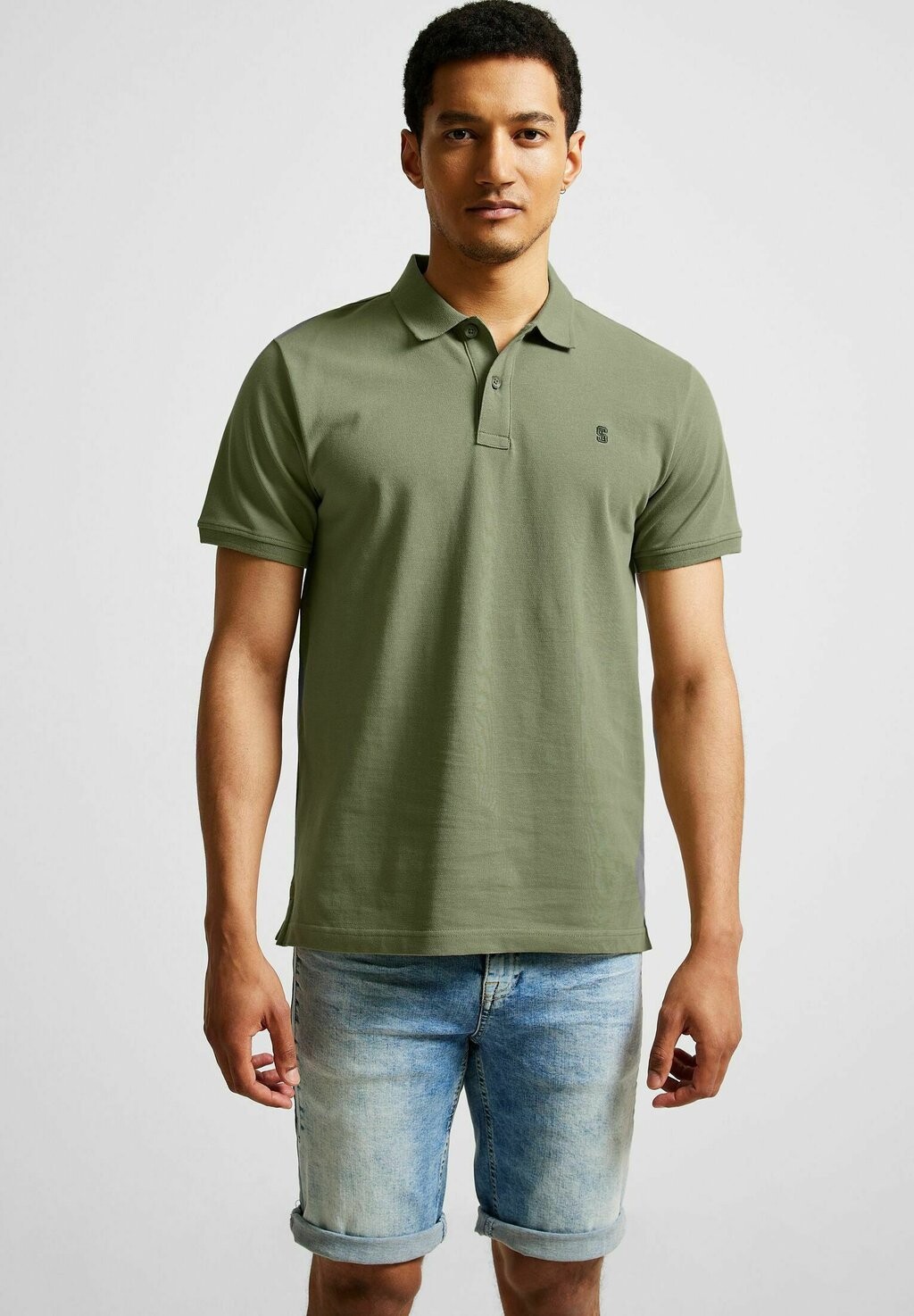 

Рубашка-поло BASIC Street One MEN, цвет grün