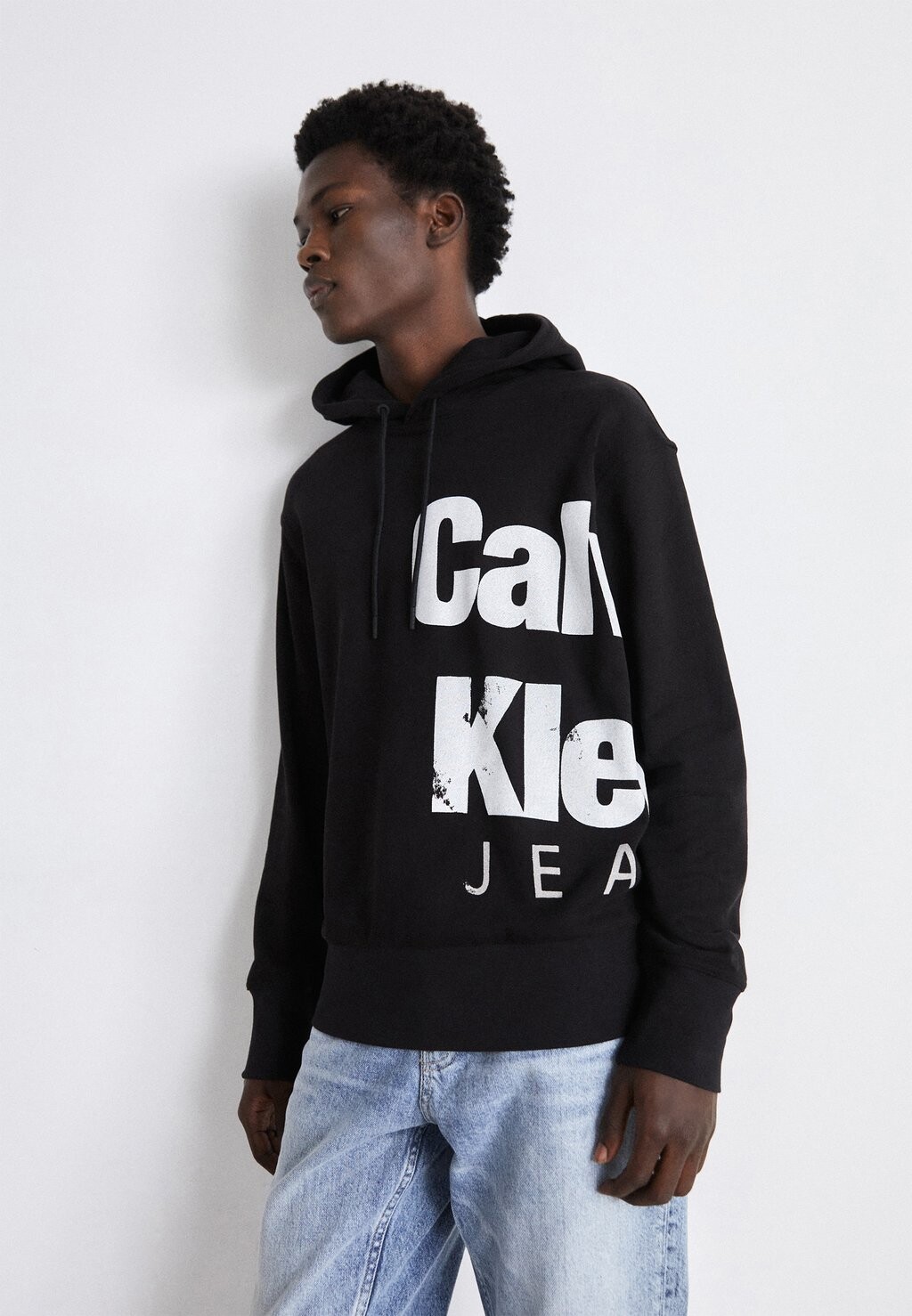 

Толстовка Calvin Klein Jeans ХУДИ BOLD INSTITUTIONAL UNISEX, черный