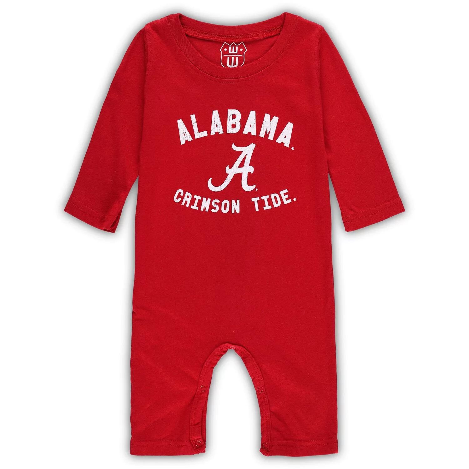 

Джемпер с длинными рукавами Infant Wes & Willy Crimson Alabama Crimson Tide Core Unbranded