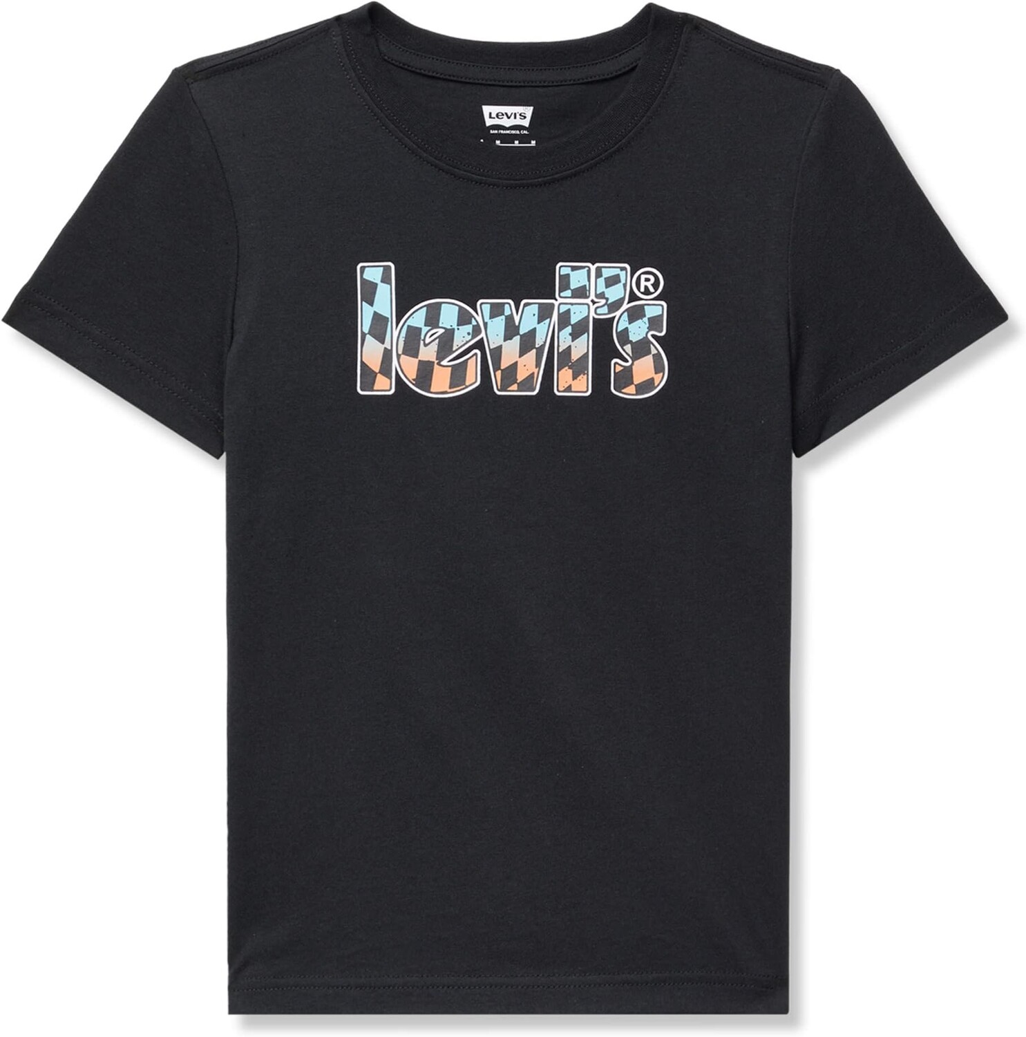 

Футболка Levi'S Ombre Checkered Poster Tee, черный