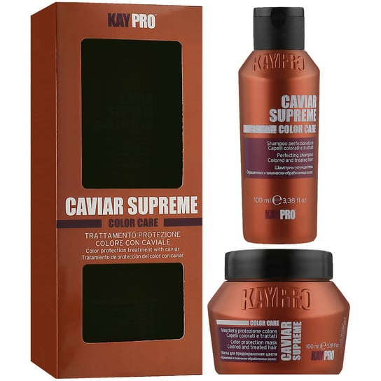 Набор для защиты цвета волос, 2x100 мл KayPro, Caviar Supreme Special Care
