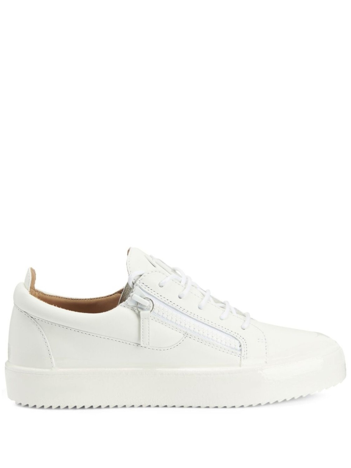 

Giuseppe Zanotti кеды Frankie на молнии, белый