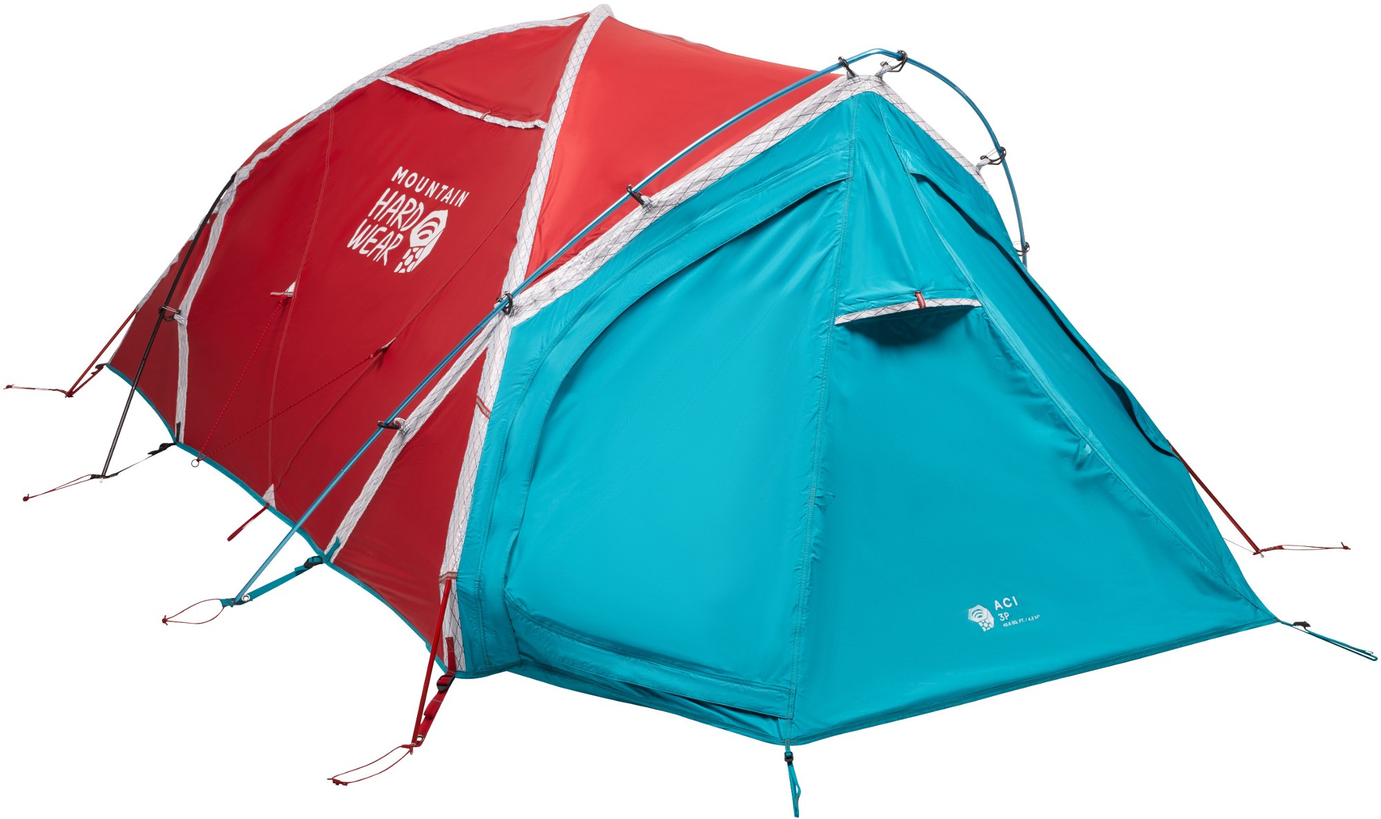 Палатка ACI 3 Mountain Hardwear, красный