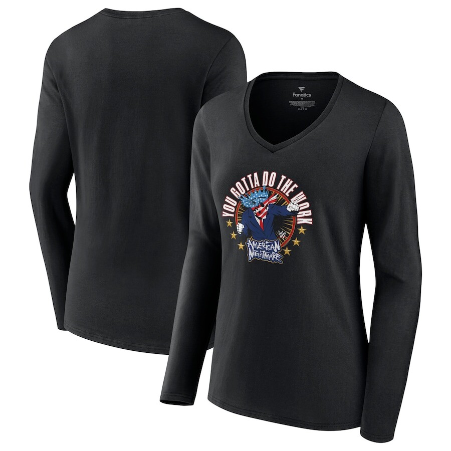 

Футболка с длинным рукавом Fanatics Branded Cody Rhodes, черный