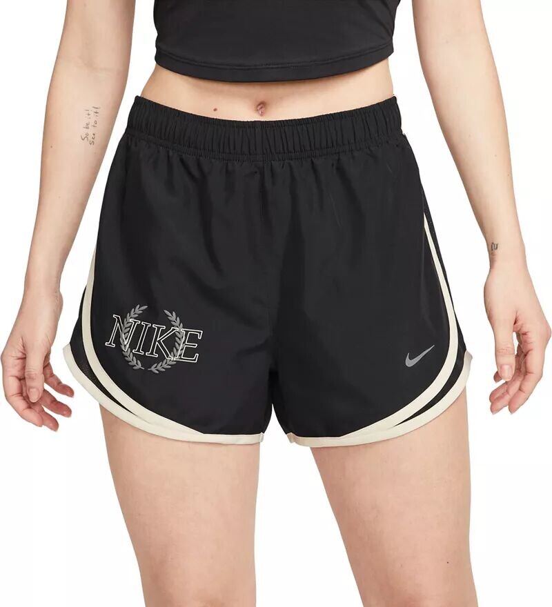

Женские шорты с рисунком Nike Dri-FIT Tempo, черный
