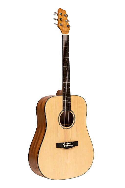 Акустическая гитара STAGG Acoustic dreadnought guitar spruce natural finish
