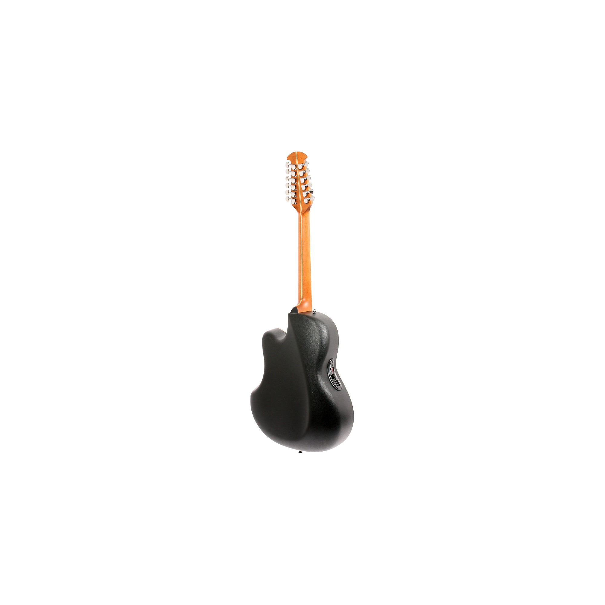 Ovation Standard Balladeer 2751 AX 12-струнная акусто-электрическая гитара, черная электроакустическая гитара ovation main stage balladeer 1771stg es ebony stain