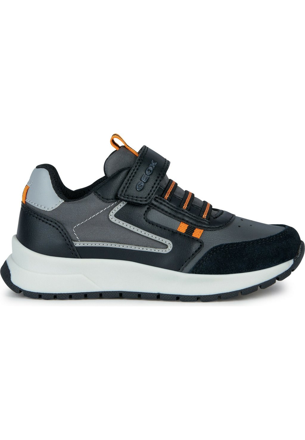 

Кроссовки низкие J BRIEZEE Geox, цвет black orange