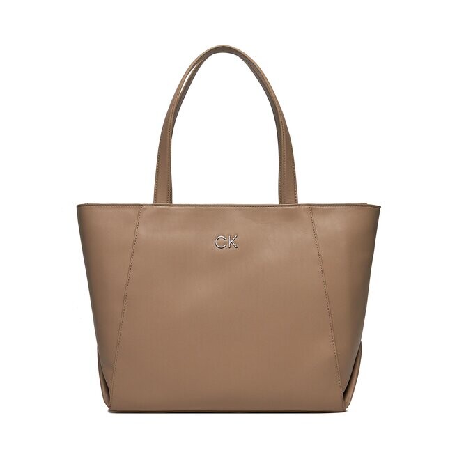 

Сумка-шоппер Calvin Klein Re-LockSeasonal Shopper, бежевый