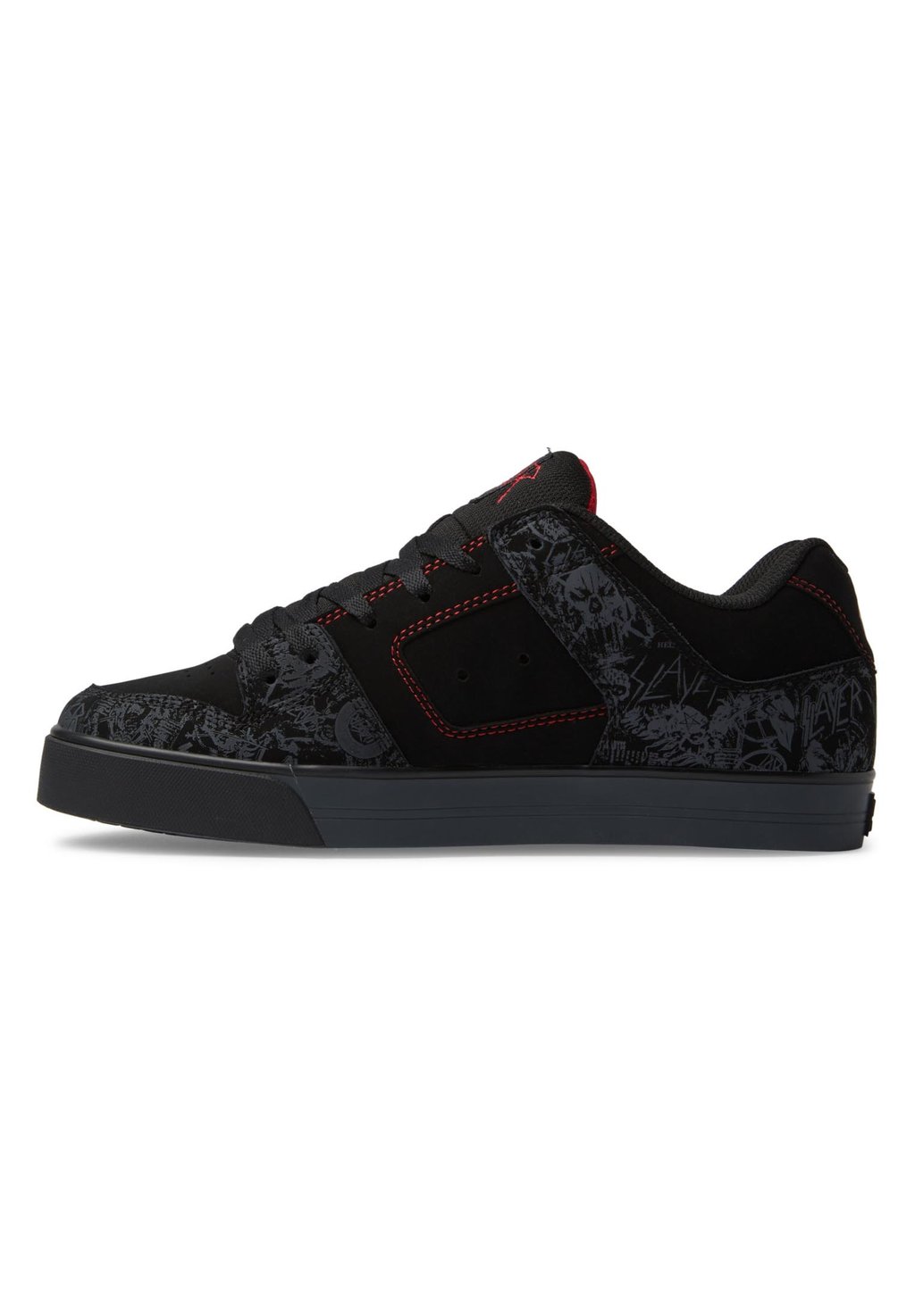 

Низкие кроссовки SLAYER PURE DC Shoes, черный серо-красный