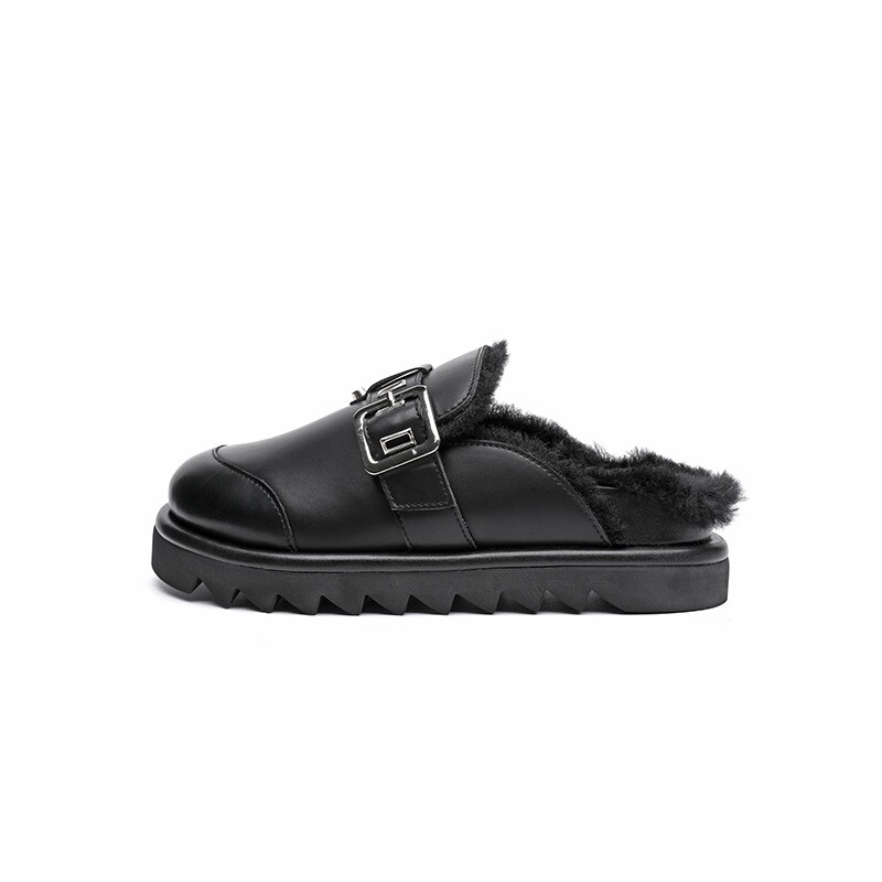 

Мюли женские с закрытым носком женские Moon Buds, цвет Velvet black 01T