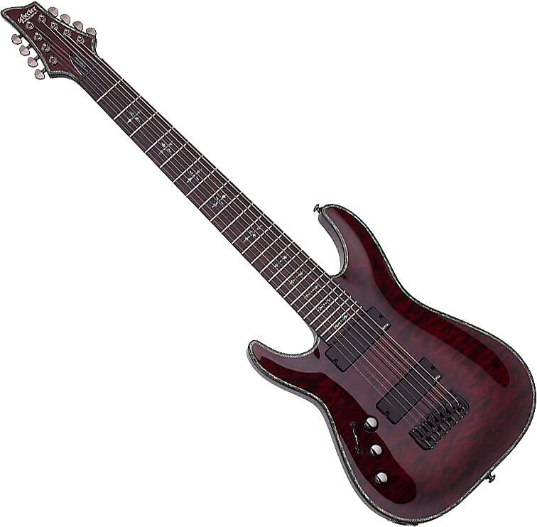 

Электрогитара Schecter Hellraiser C-8 LH Black Cherry