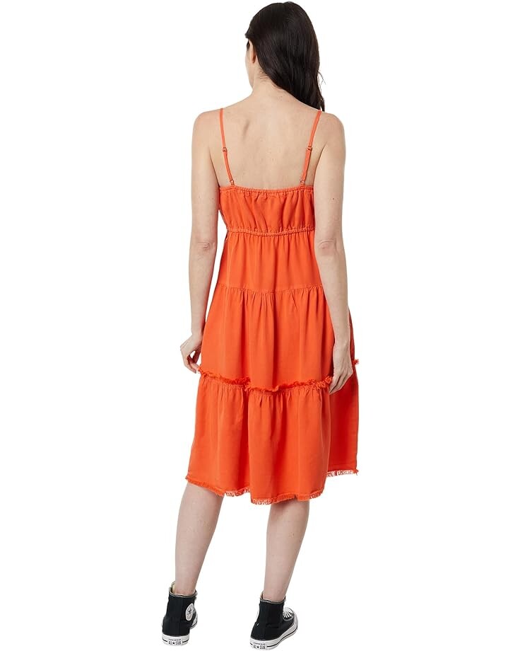 

Платье KUT from the Kloth Zaniah - Short Dress w/ Side Pockets, цвет Tangerine