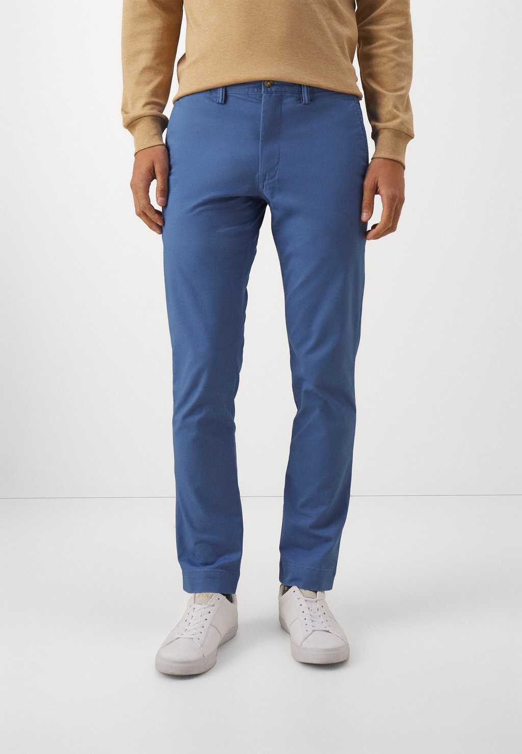 

Чиносы БРЮКИ УЗЛОГО КРОЯ СТРЕЙЧ Polo Ralph Lauren, синий ним