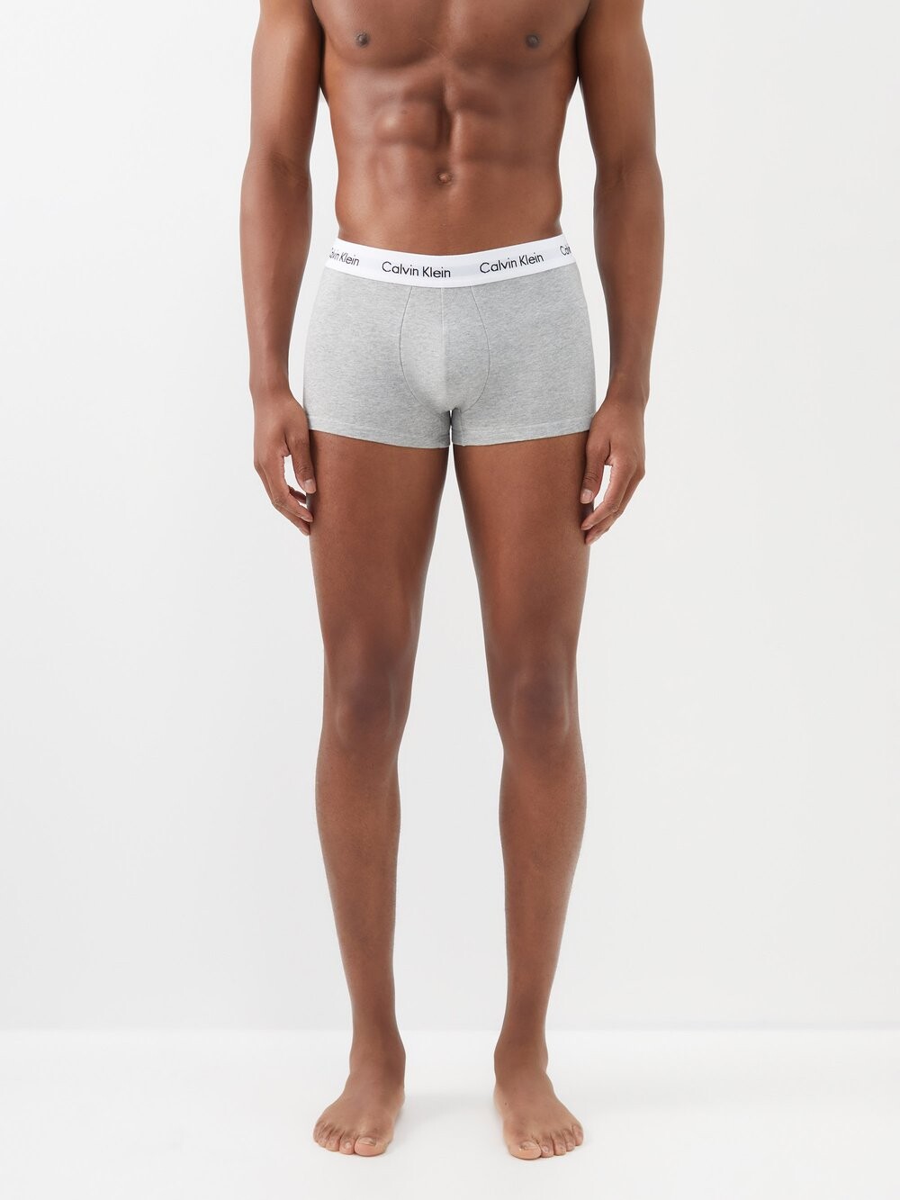 

Комплект из трех коротких боксеров. Calvin Klein Underwear, мультиколор