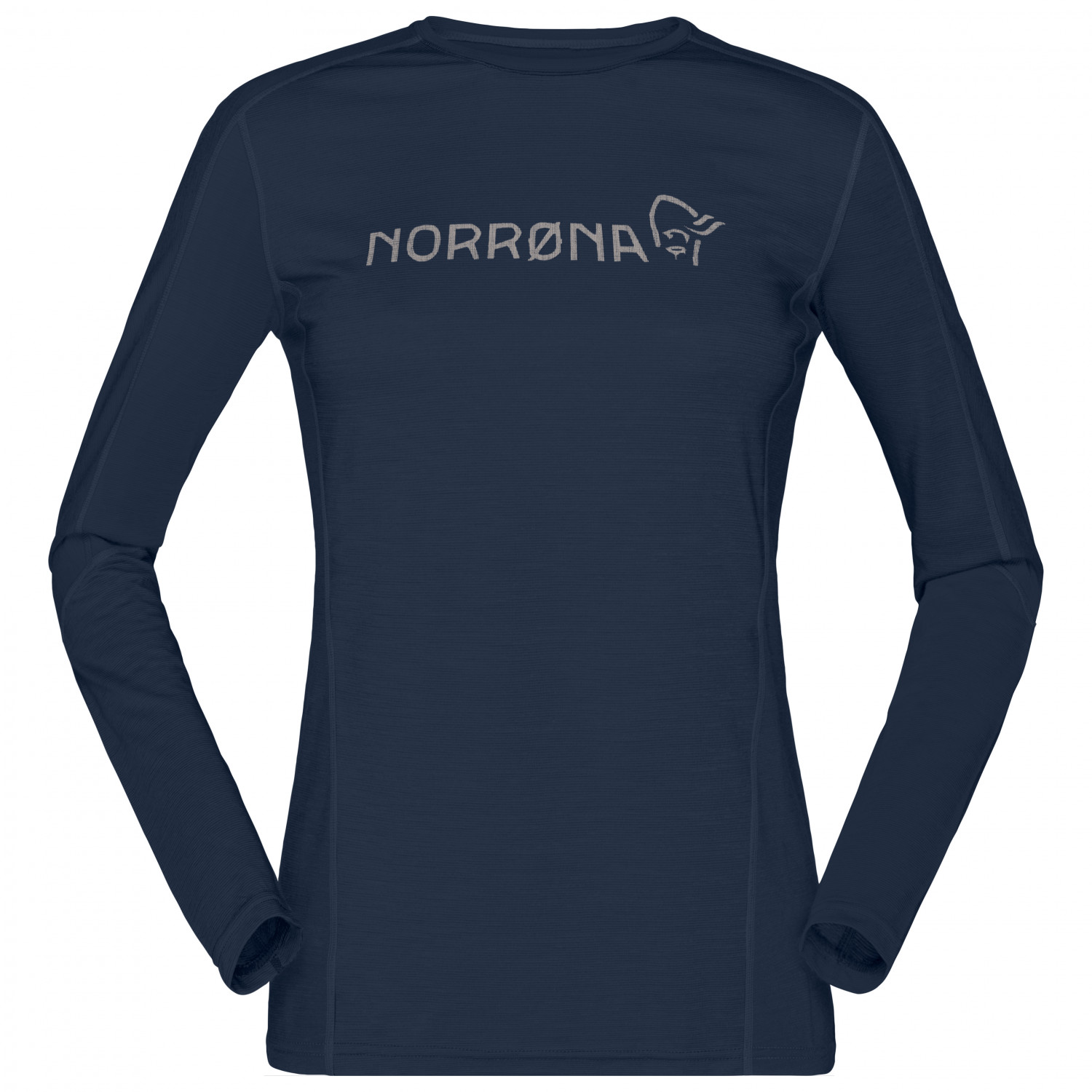 Рубашка из мериноса Norrøna Women's Falketind Equaliser Merino Round Neck, цвет Indigo Night