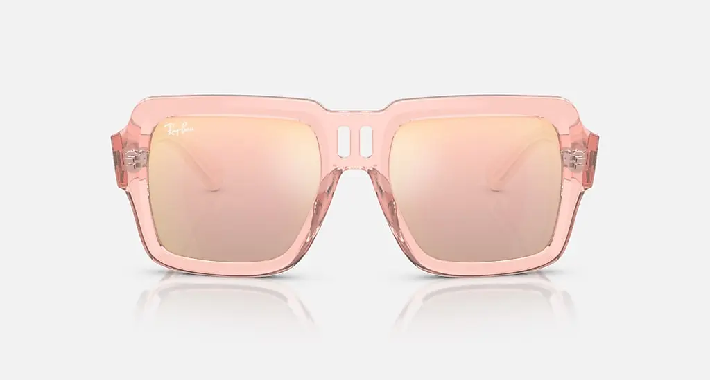 

Солнцезащитные очки Ray-Ban MAGELLAN BIO-BASED, светло-фиолетовый/розовое золото