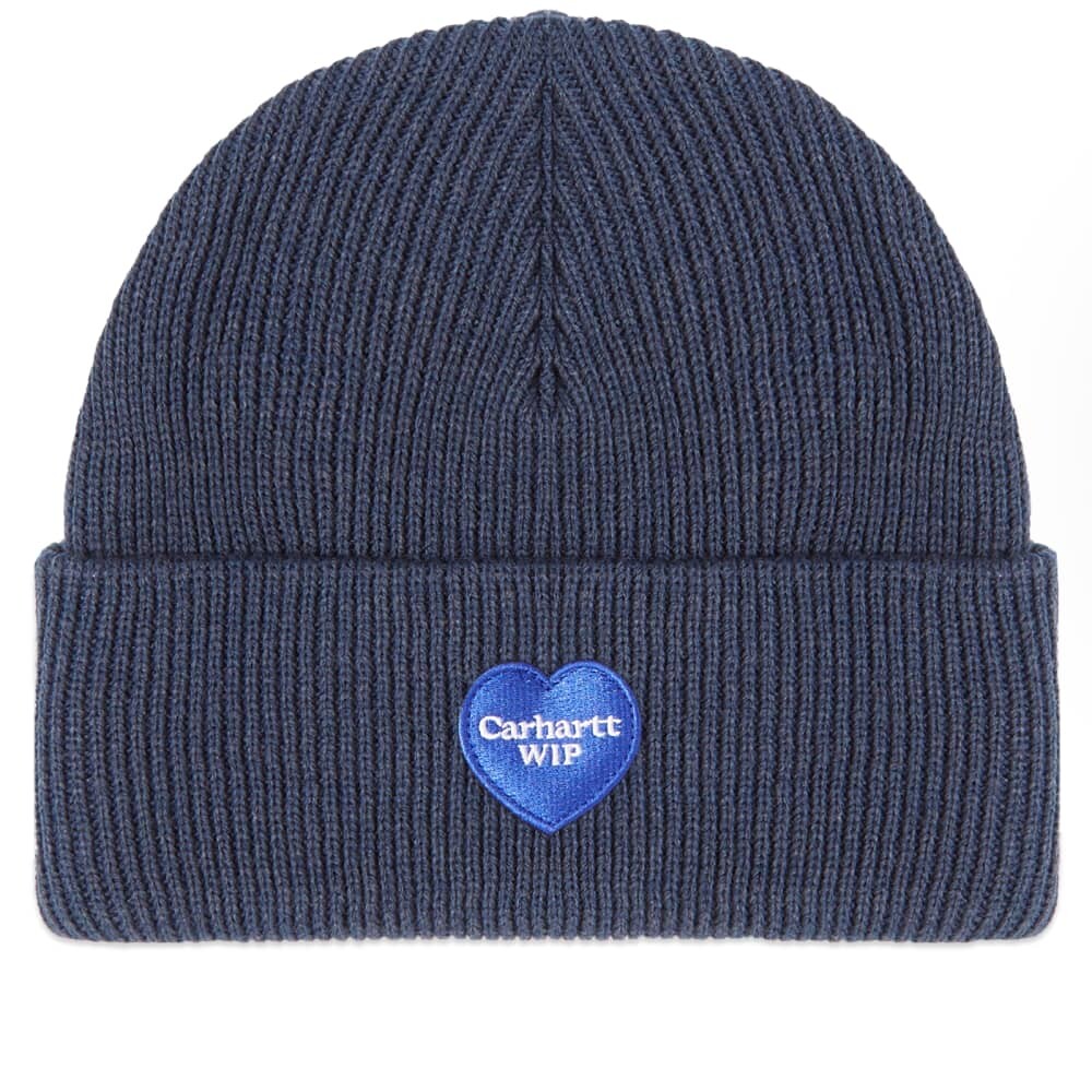 

Шапка-бини Carhartt WIP с нашивкой в ​​форме сердца, синий