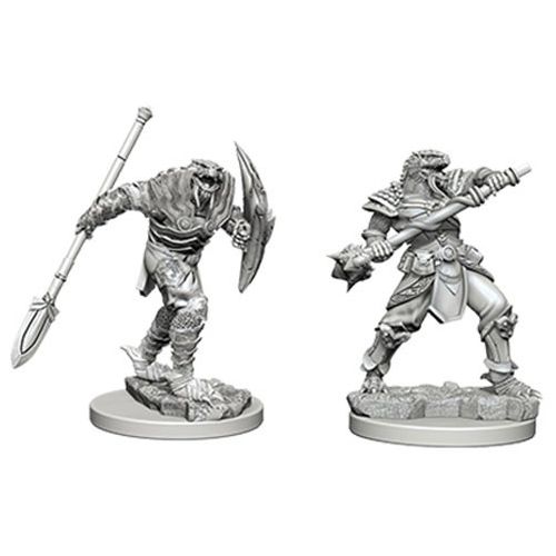 

Фигурки Dungeons & Dragons: Nolzur’S Marvelous Unpainted Miniatures: Dragonborn Male Fighter With Spear (Wave 5) WizKids