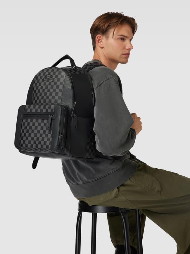 

Рюкзак со сплошным узором модель "Henny" Sprayground, черный