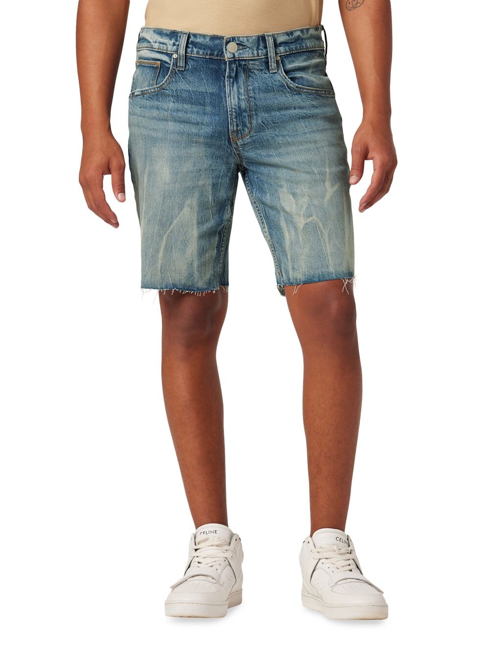 

Обрезанные шорты Kirk с эффектом потертости Hudson Jeans