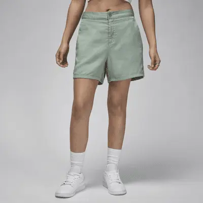 

Шорты Jordan Women's Woven Shorts, цвет Jade Smoke/Industrial Blue