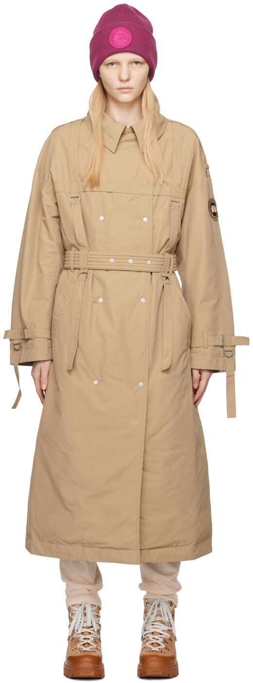 

Пуховой плащ Canada Goose Tan Rokh Edition