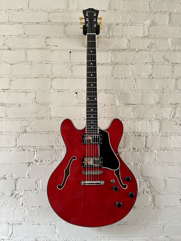 

Электрогитара Eastman T386RD Thinline Double Cut 2010s - Red