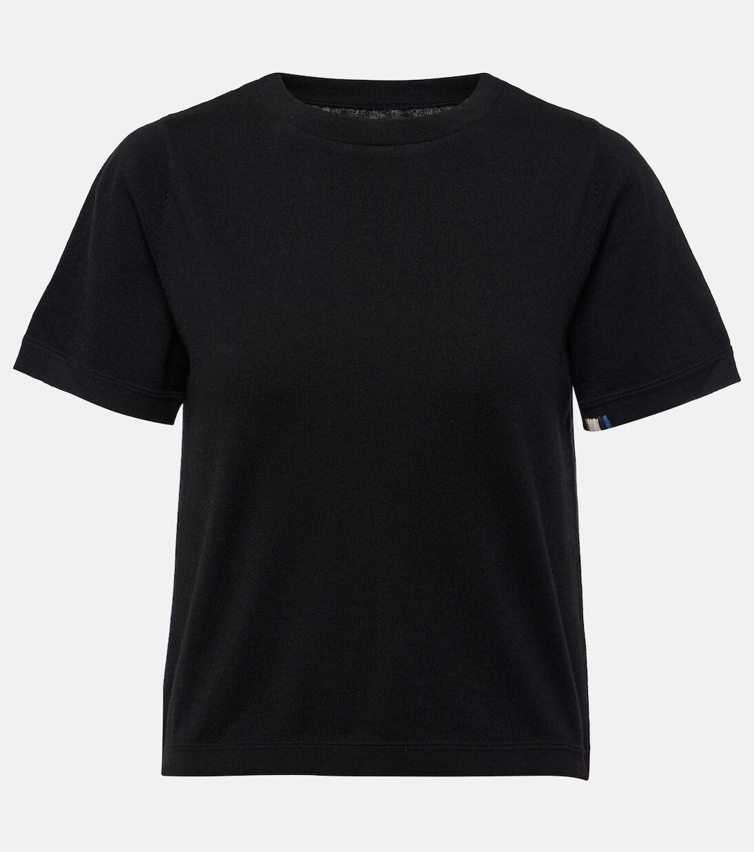 

Футболка Tina из хлопка и кашемира Extreme Cashmere, черный