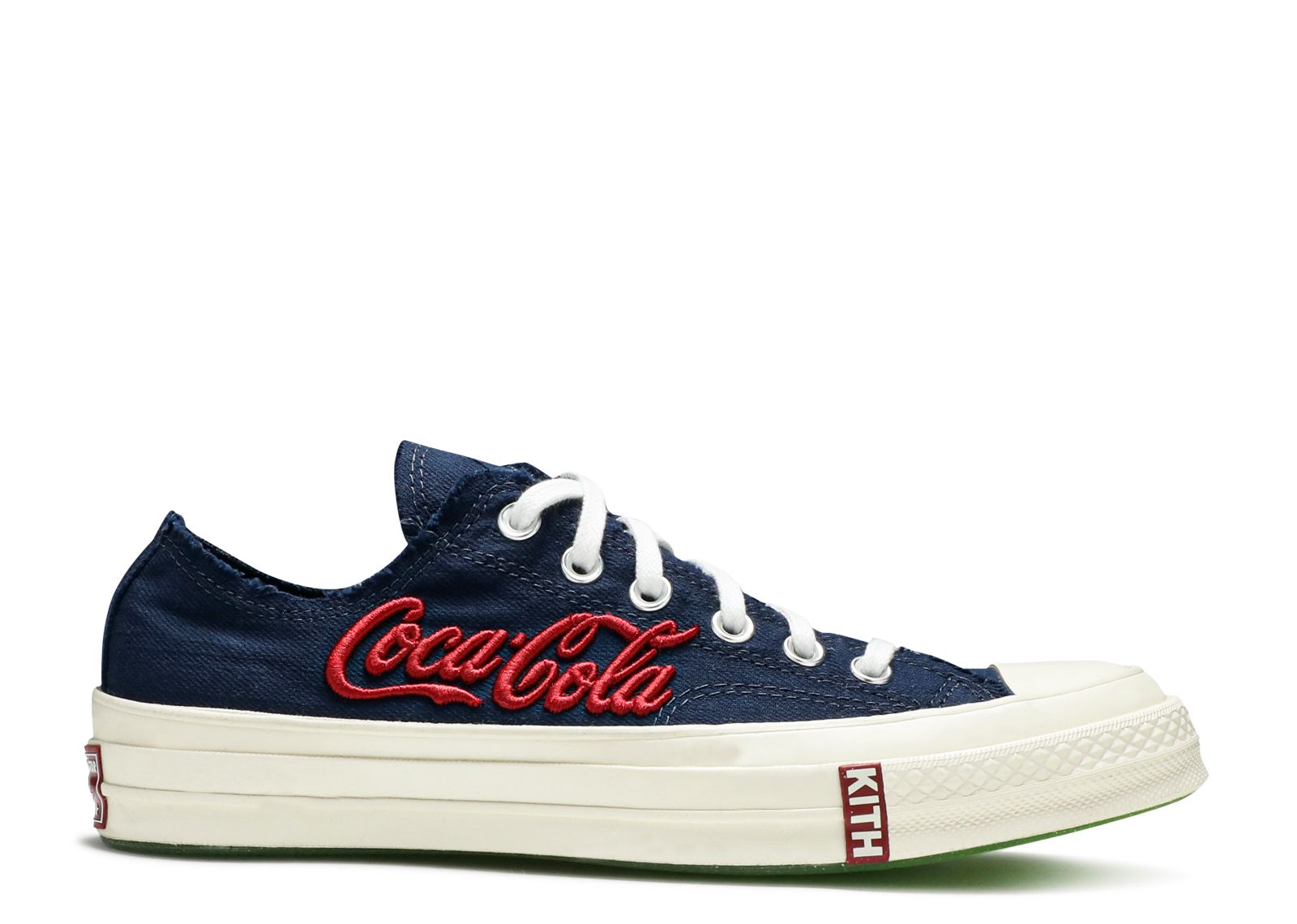 Кроссовки Converse Kith X Coca-Cola X Chuck 70 Low 'Navy', синий фото