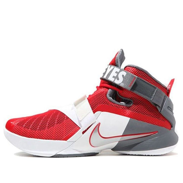 

Кроссовки Nike LeBron Soldier 9 Premium 'Ohio State Buckeyes', белый