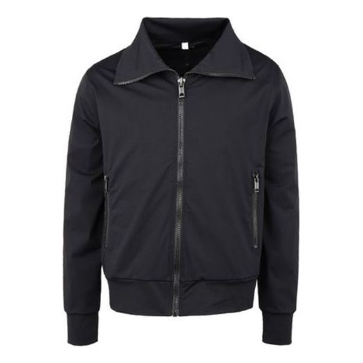 Куртка Burberry Printing Sports Jacket Coat Male Black, черный