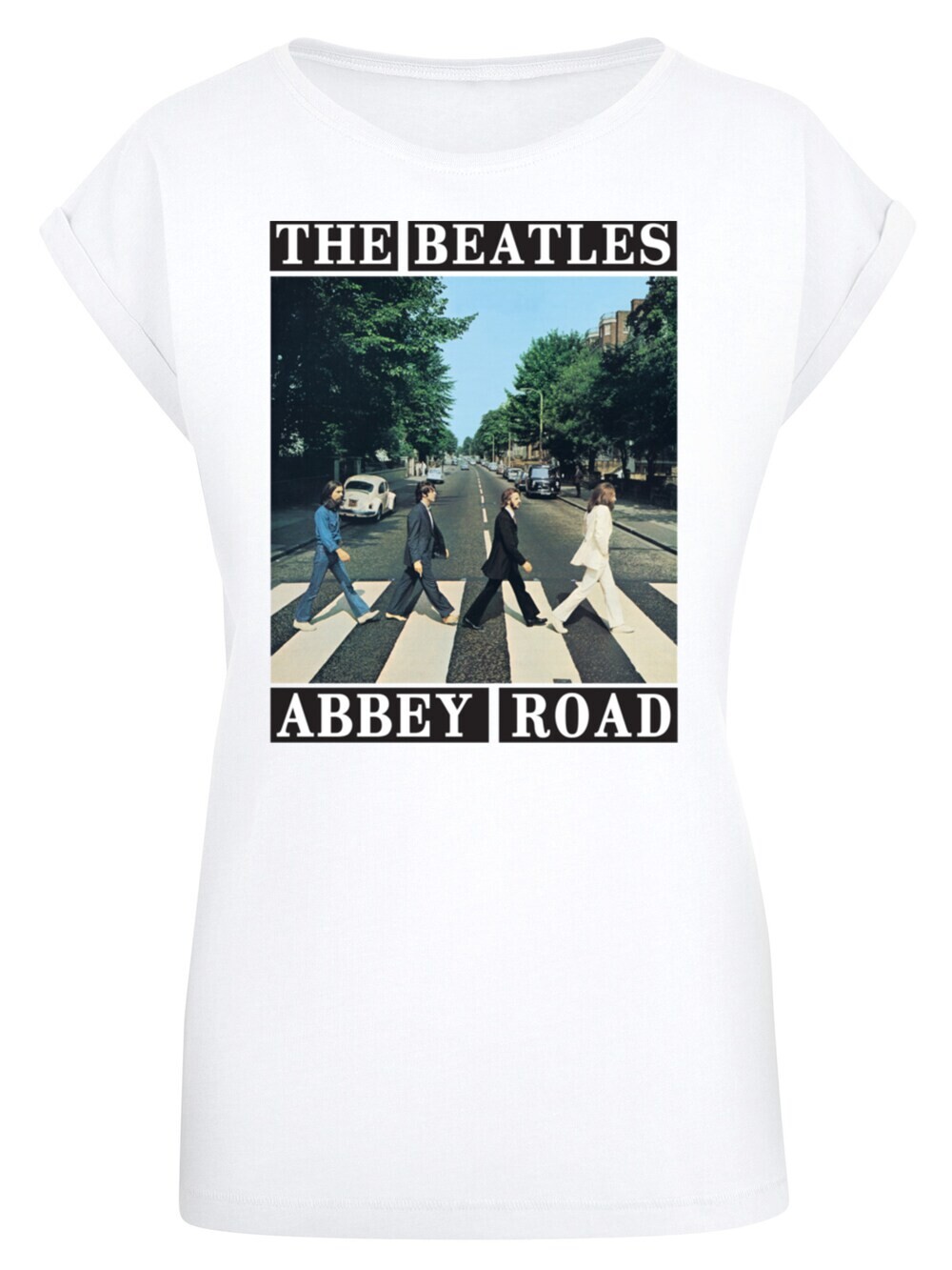 

Рубашка F4Nt4Stic The Beatles Band Abbey Road, белый