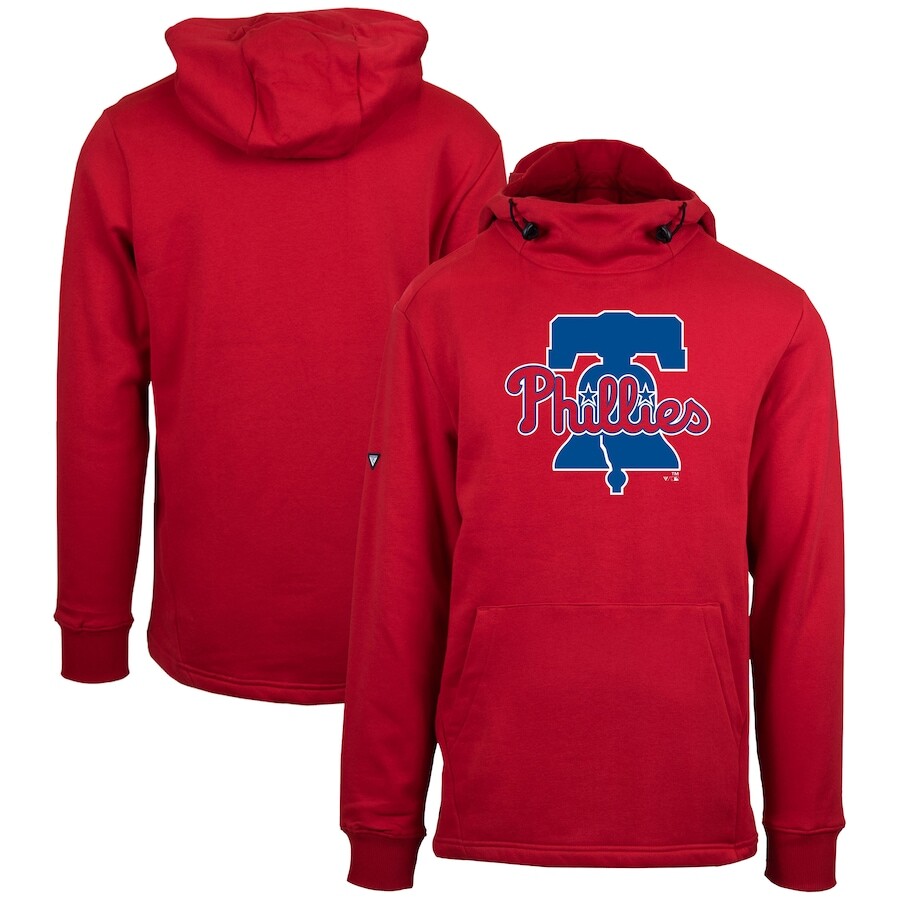 

Пуловер с капюшоном Levelwear Philadelphia Phillies, красный