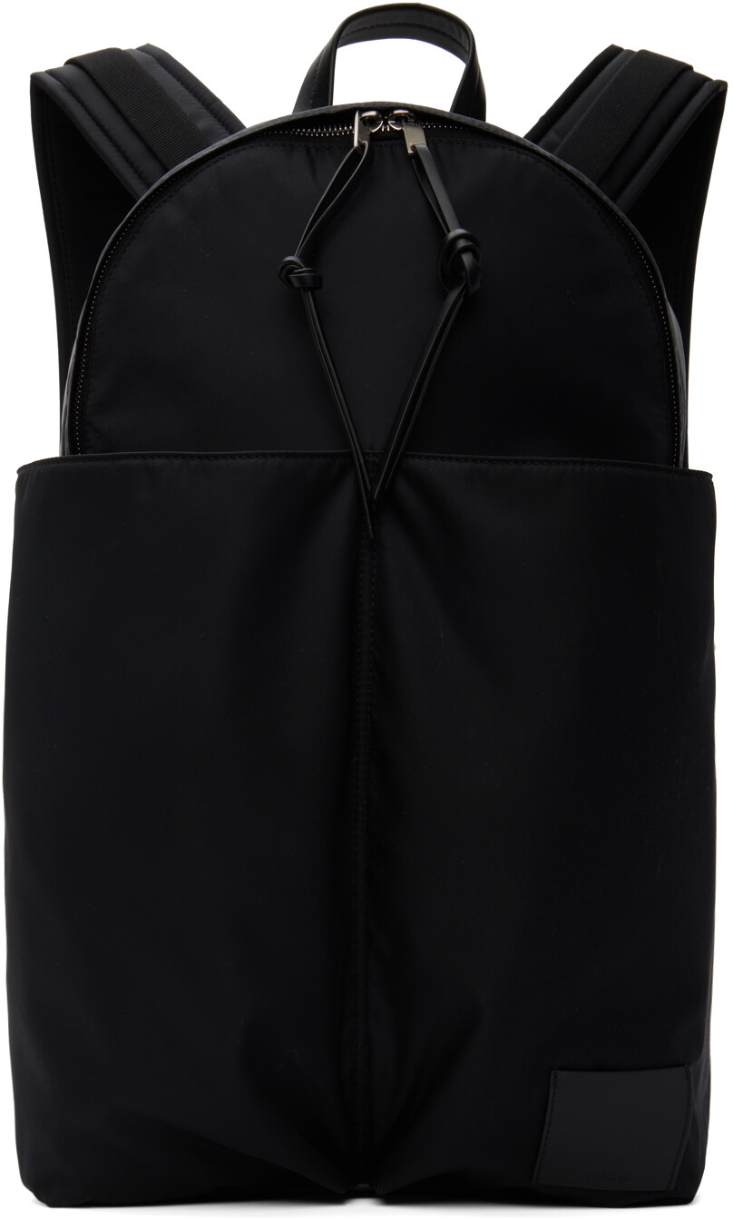 

Черный рюкзак пилота Jil Sander