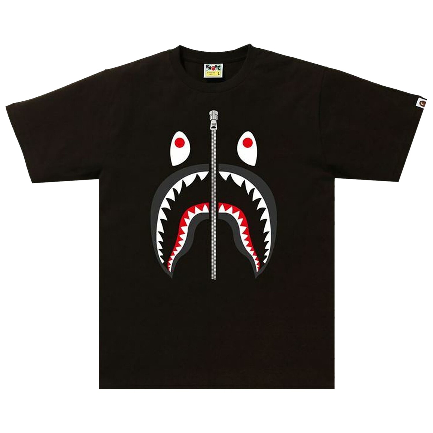 

Футболка BAPE Shark, коричневая, Коричневый