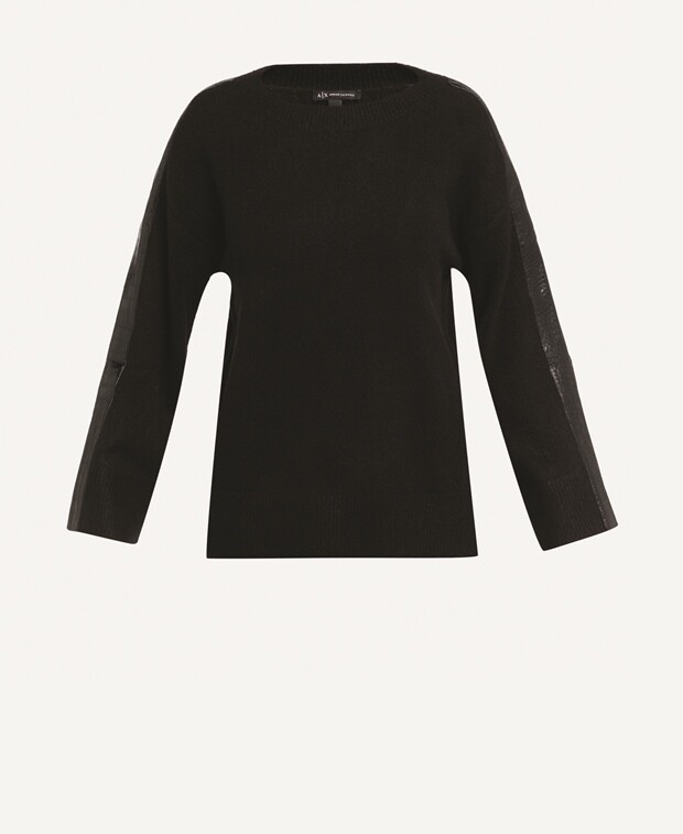 

Джемпер с длинными рукавами Armani Exchange, черный
